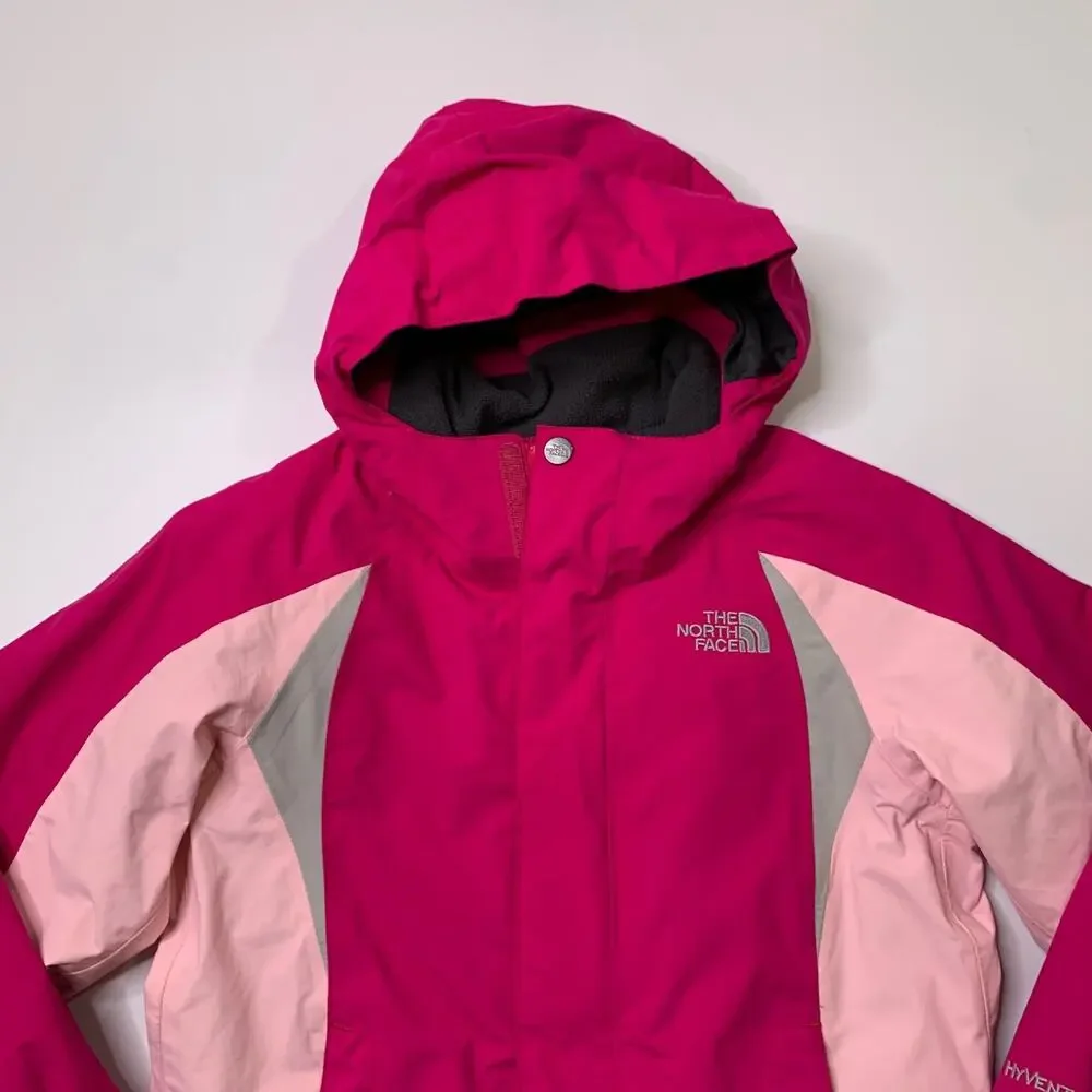 The North Face Jacket Girls Small Kira Triclimate Hyvent Snowboarding Ski Hooded